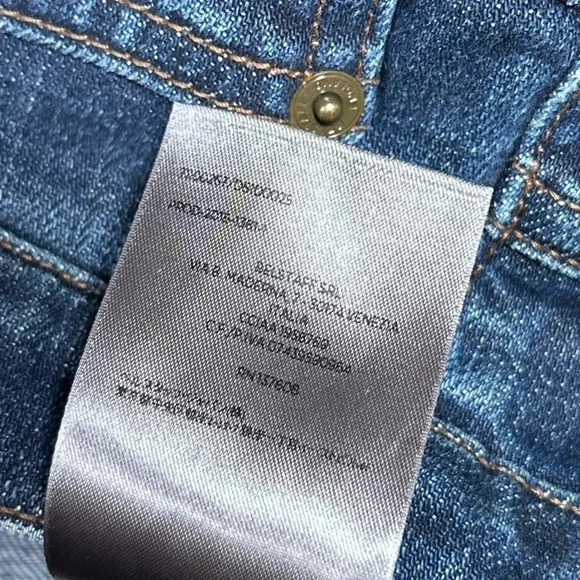 Belstaff Eastham Low Waist Slim Leg Blue Moto Denim Jeans Mens 28 - Picture 11 of 11